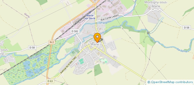 localisation de l'entreprise MADAME STEPHANIE BLAUDY  MARLE