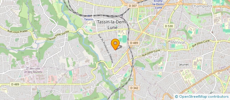 localisation de l'entreprise MADAME STEPHANIE BLONDET  TASSIN-LA-DEMI-LUNE