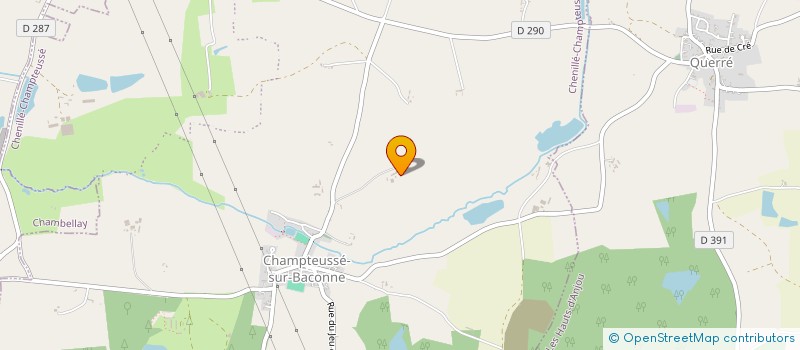 localisation de l'entreprise MADAME STEPHANIE BLONDIN  LE LION D'ANGERS