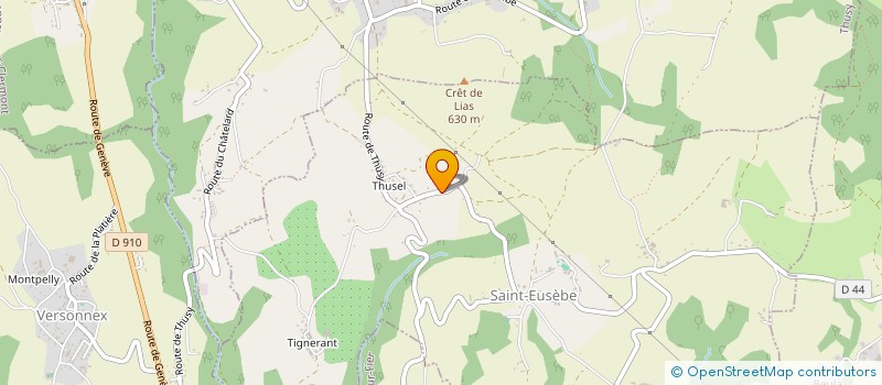 localisation de l'entreprise MADAME STEPHANIE BLOREC  SAINT-EUSEBE