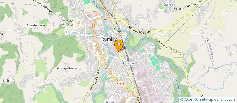 localisation de l'entreprise MADAME STEPHANIE BLOYER  RUMILLY