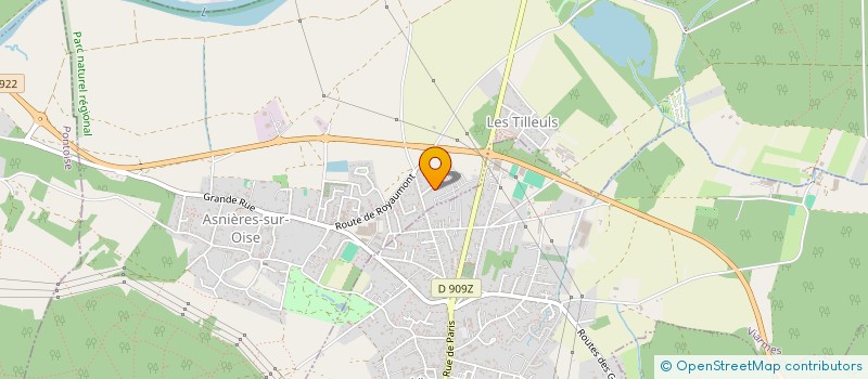 localisation de l'entreprise MADAME STEPHANIE BODIN  ASNIERES-SUR-OISE