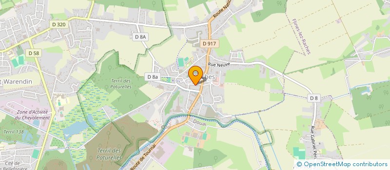 localisation de l'entreprise MADAME STEPHANIE BOIDIN-DELEMAIRE  RACHES