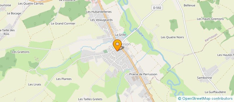 localisation de l'entreprise MADAME STEPHANIE BOISGARD  SAINT-FLOVIER