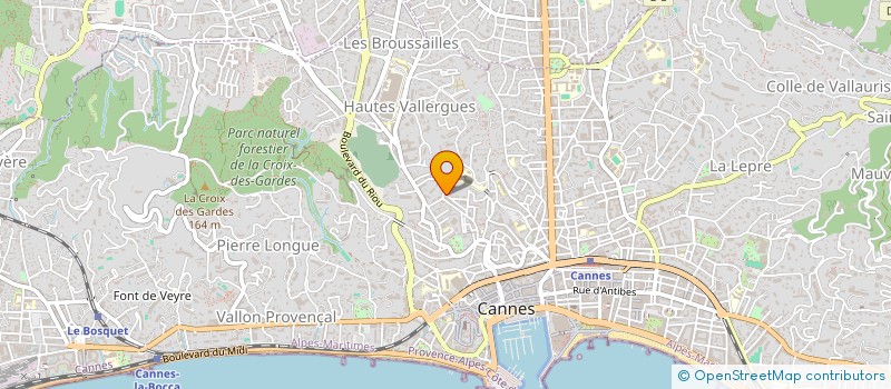 localisation de l'entreprise MADAME STEPHANIE BOIVIN à CANNES