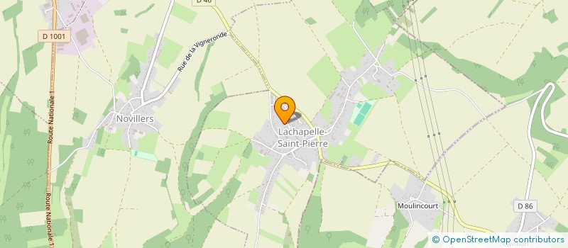 localisation de l'entreprise MADAME STEPHANIE BONIDON  LACHAPELLE ST PIERRE