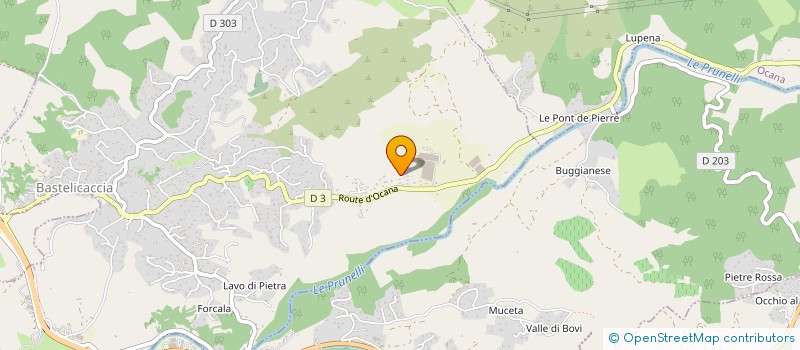 localisation de l'entreprise MADAME STEPHANIE BONINU à BASTELICACCIA