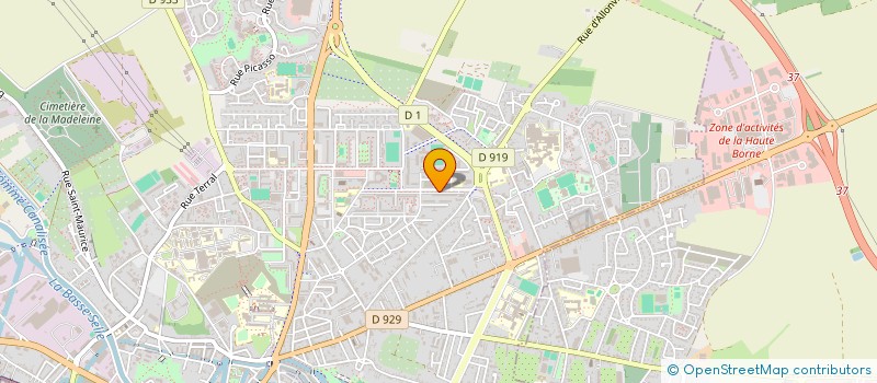 localisation de l'entreprise MADAME STEPHANIE BONNARD  AMIENS