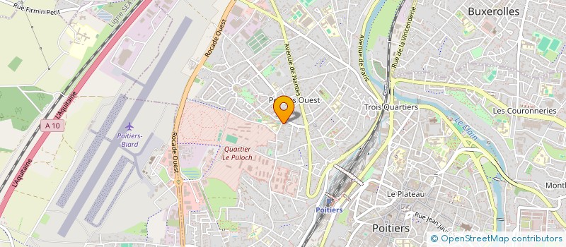 localisation de l'entreprise MADAME STEPHANIE BONNAY  POITIERS