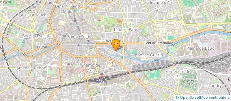 localisation de l'entreprise MADAME STEPHANIE BONNEL  RENNES