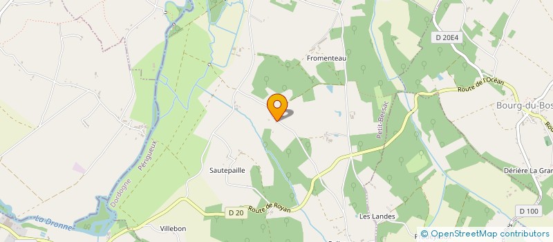 localisation de l'entreprise MADAME STEPHANIE BONNEL  PETIT-BERSAC