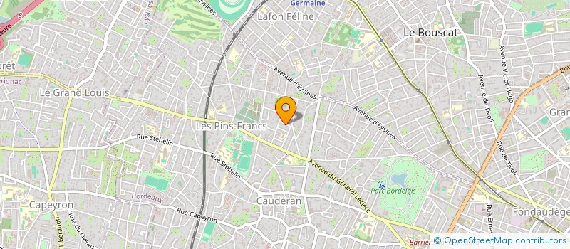 localisation de l'entreprise MADAME STEPHANIE BONNET  BORDEAUX