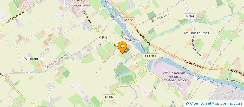 localisation de l'entreprise MADAME STEPHANIE BONTE  VERLINGHEM