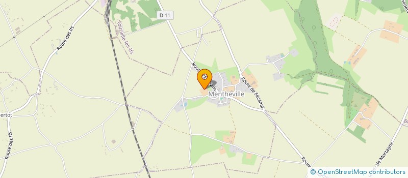 localisation de l'entreprise MADAME STEPHANIE BORNE  MENTHEVILLE