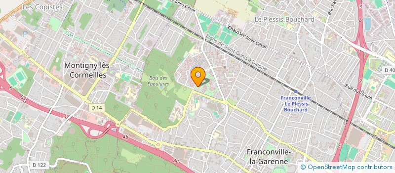 localisation de l'entreprise MADAME STEPHANIE BORNET  FRANCONVILLE