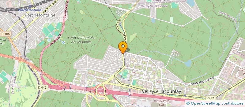 localisation de l'entreprise MADAME STEPHANIE BORRELLY  VELIZY-VILLACOUBLAY