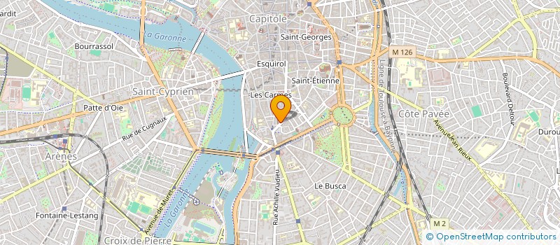 localisation de l'entreprise MADAME STEPHANIE BOSCARI  TOULOUSE