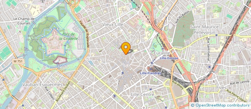 localisation de l'entreprise MADAME STEPHANIE BOSSAERT à LILLE