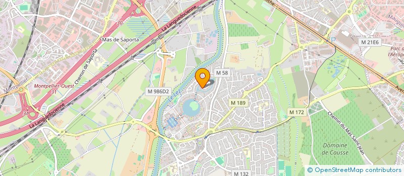 localisation de l'entreprise MADAME STEPHANIE BOST  LATTES