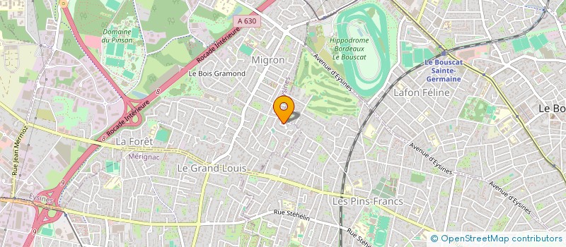 localisation de l'entreprise MADAME STEPHANIE BOTTELIN  EYSINES