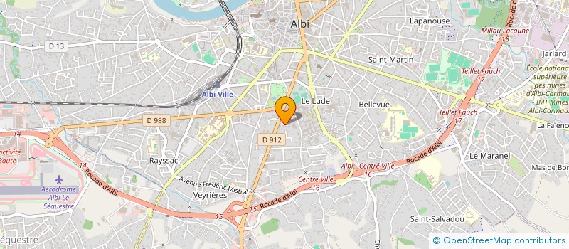 localisation de l'entreprise MADAME STEPHANIE BOU à ALBI