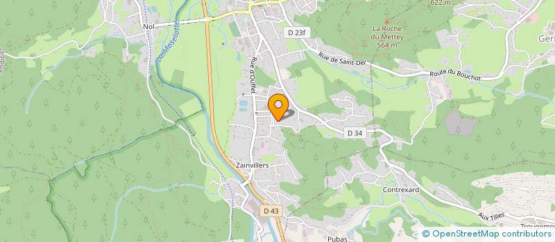 localisation de l'entreprise MADAME STEPHANIE BOUCHE  VAGNEY