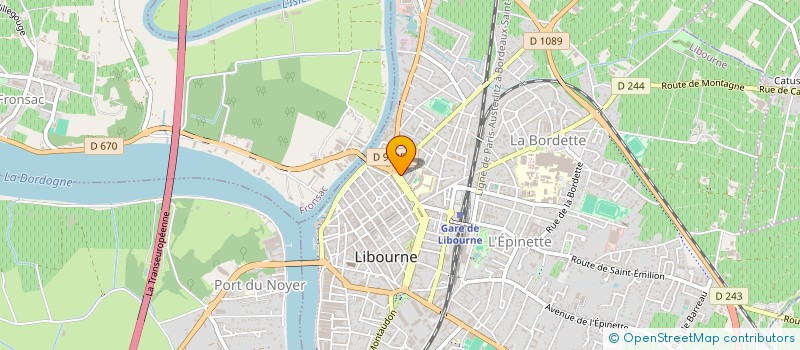 localisation de l'entreprise MADAME STEPHANIE BOUCHER à LIBOURNE