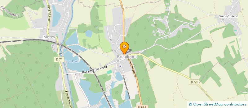 localisation de l'entreprise MADAME STEPHANIE BOUHOUT  BREUILPONT
