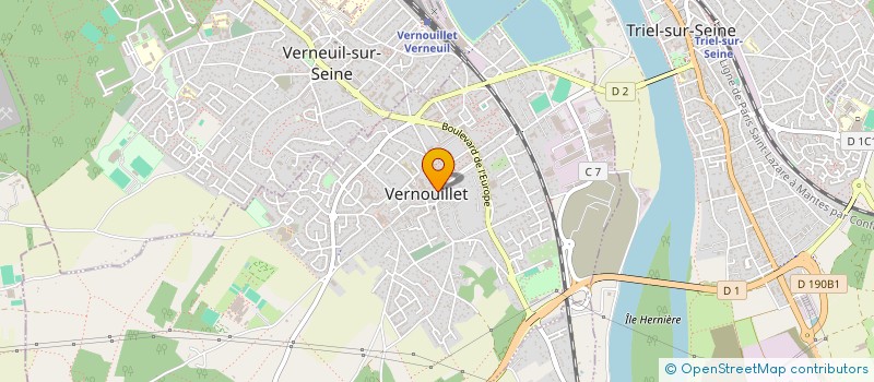 localisation de l'entreprise MADAME STEPHANIE BOULAY JOUBERT RONSMANS à VERNOUILLET