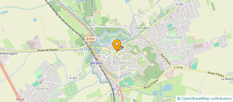 localisation de l'entreprise MADAME STEPHANIE BOULOT  BERGUES