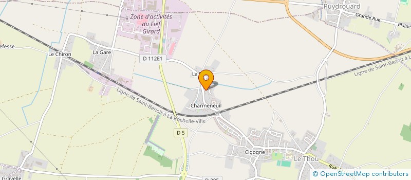 localisation de l'entreprise MADAME STEPHANIE BOUNNE  AIGREFEUILLE-D'AUNIS