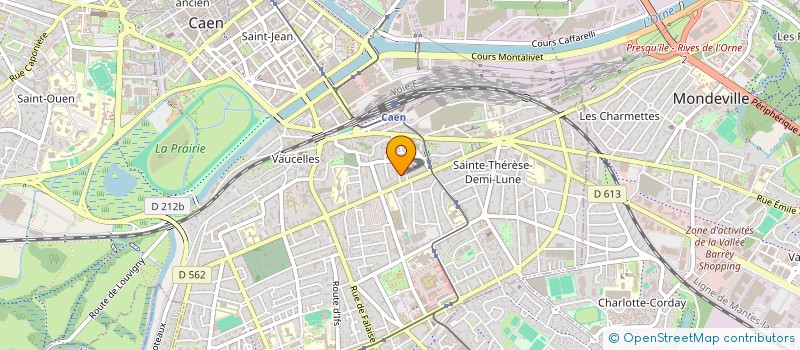 localisation de l'entreprise MADAME STEPHANIE BOURDACHE à CAEN