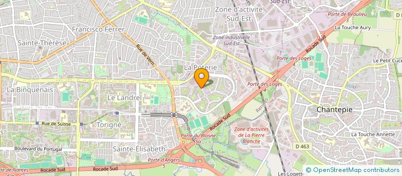 localisation de l'entreprise MADAME STEPHANIE BOURDAIS  RENNES