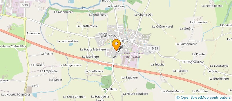 localisation de l'entreprise MADAME STEPHANIE BOURGEOIS  SAINT-DIDIER