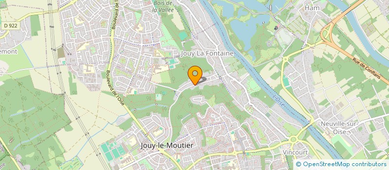 localisation de l'entreprise MADAME STEPHANIE BOURGOIN  JOUY-LE-MOUTIER