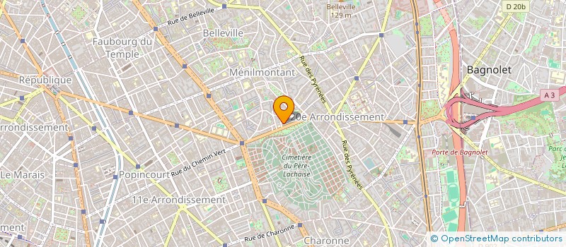 localisation de l'entreprise MADAME STEPHANIE BOURGUIGNON  PARIS