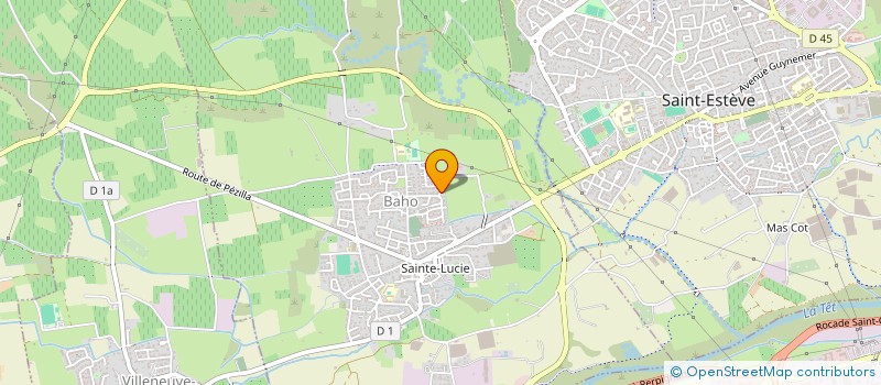 localisation de l'entreprise MADAME STEPHANIE BOURNISIEN  BAHO