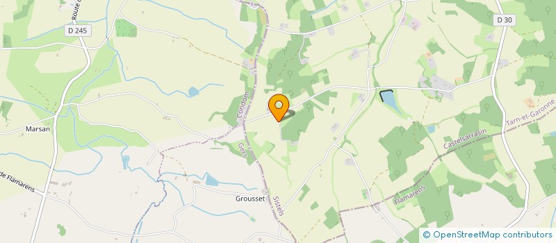 localisation de l'entreprise MADAME STEPHANIE BOURRIAGUE  DUNES