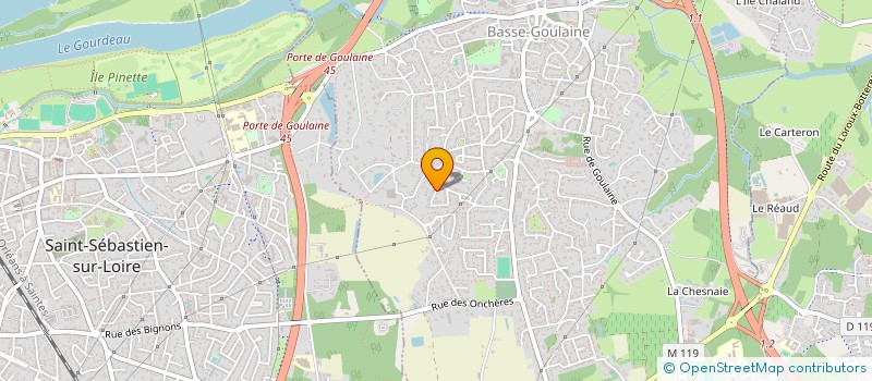 localisation de l'entreprise MADAME STEPHANIE BOUSQUET  BASSE-GOULAINE