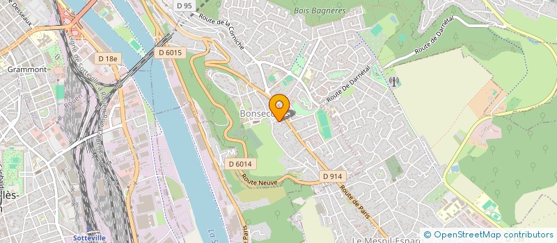 localisation de l'entreprise MADAME STEPHANIE BOUTEILLER à BONSECOURS