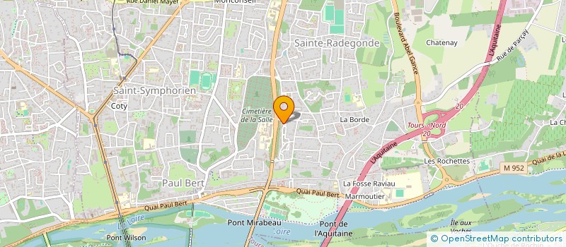 localisation de l'entreprise MADAME STEPHANIE BOUTET  TOURS