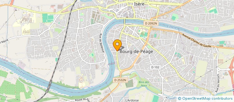 localisation de l'entreprise MADAME STEPHANIE BOUTHERIN  PONT-DE-L'ISERE