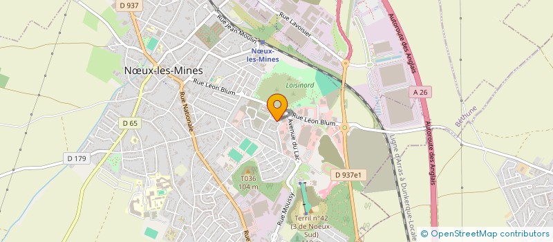 localisation de l'entreprise MADAME STEPHANIE BOUTRY  NUX-LES-MINES