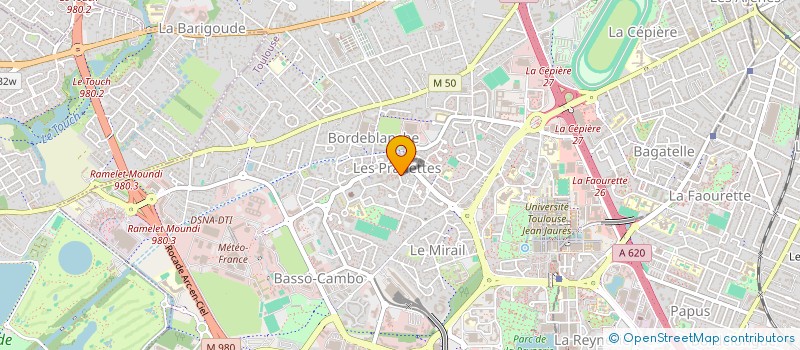localisation de l'entreprise MADAME STEPHANIE BOUYER à TOULOUSE