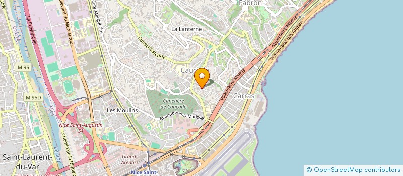 localisation de l'entreprise MADAME STEPHANIE BOYER à NICE