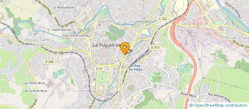 localisation de l'entreprise MADAME STEPHANIE BOYER  LE PUY-EN-VELAY