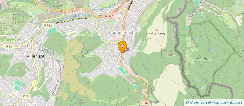 localisation de l'entreprise MADAME STEPHANIE BRACQUEMART à AUDUN-LE-TICHE
