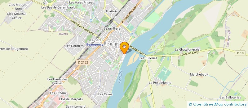localisation de l'entreprise MADAME STEPHANIE BRAULT à BEAUGENCY
