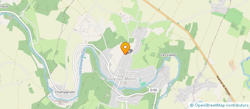 localisation de l'entreprise MADAME STEPHANIE BRAZIER  JOUY-SUR-MORIN