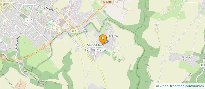 localisation de l'entreprise MADAME STEPHANIE BREANT  SAINT-CLAIR-SUR-LES-MONTS